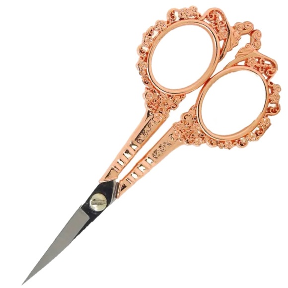 Classic European Scissors, Vintage Floral Pattern, 4 Colors - Picture 13 of 16